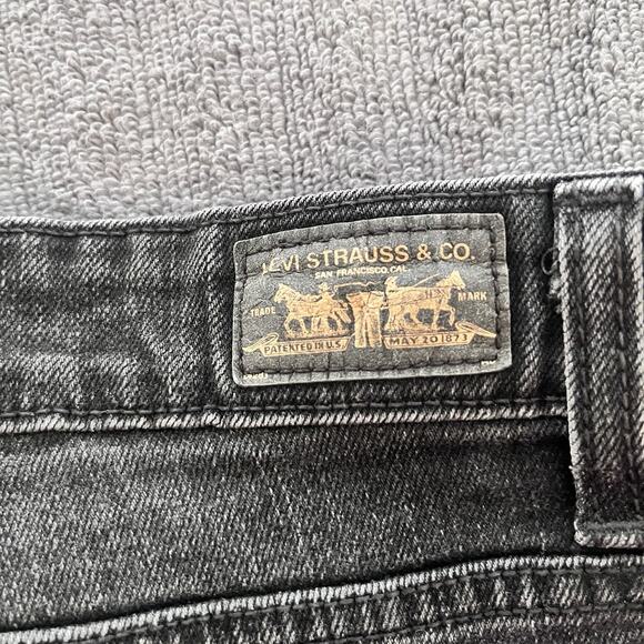 Levi’s Strauss 590‎ Women’s Boot Cut Black Jeans Denims Size 18 M - Picture 6 of 9